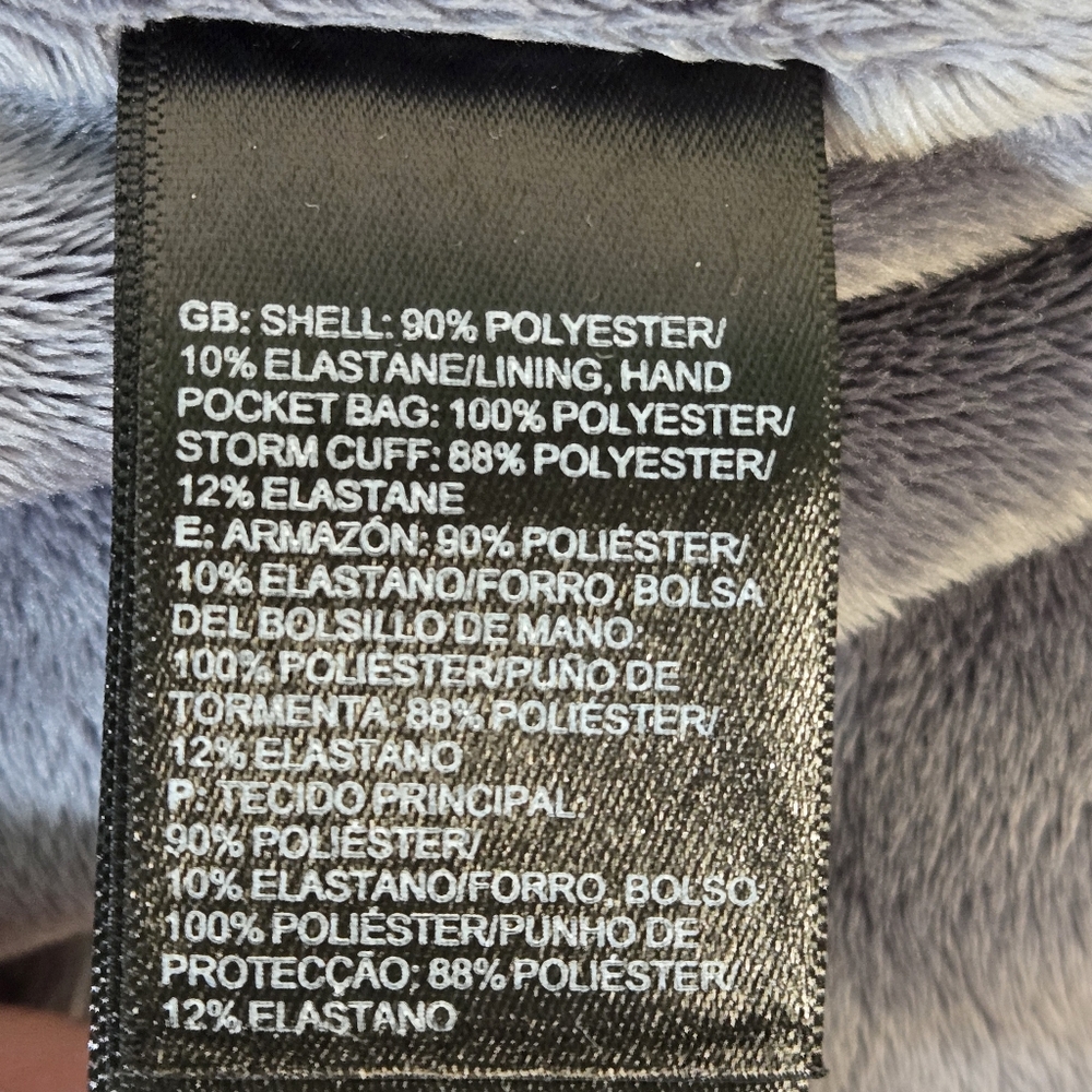 The North Face WINDWALL Full Zip Gray Jacket Lined‎ Sz Small Excellent Condition - Picture 12 of 13